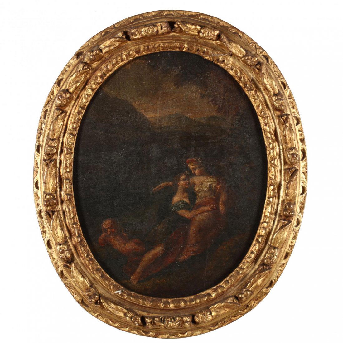 Continental School Painting of Jupiter, in the Guise of (1 of 3)