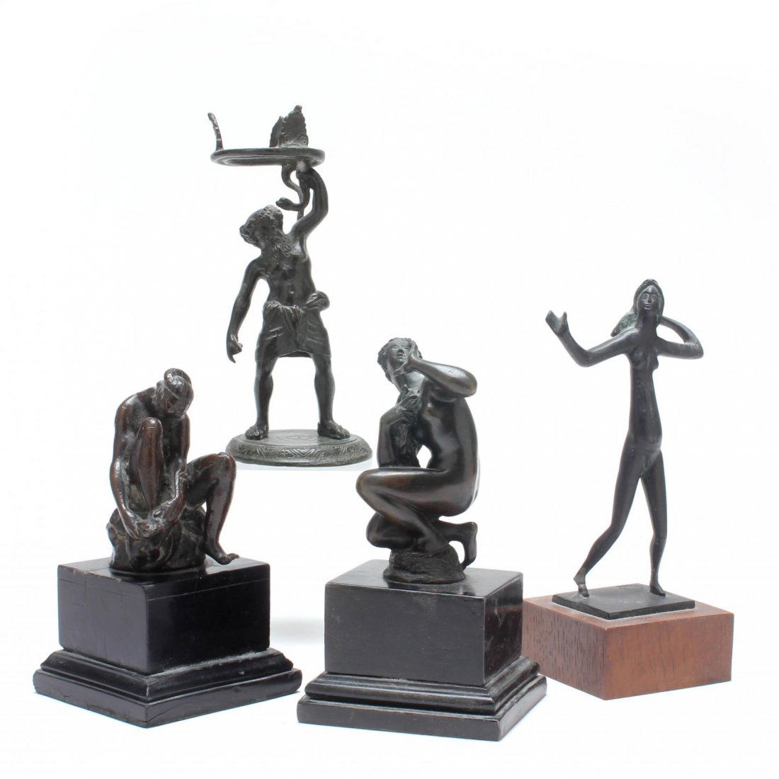Four Grand Tour Bronze Sculptures (1 of 6)