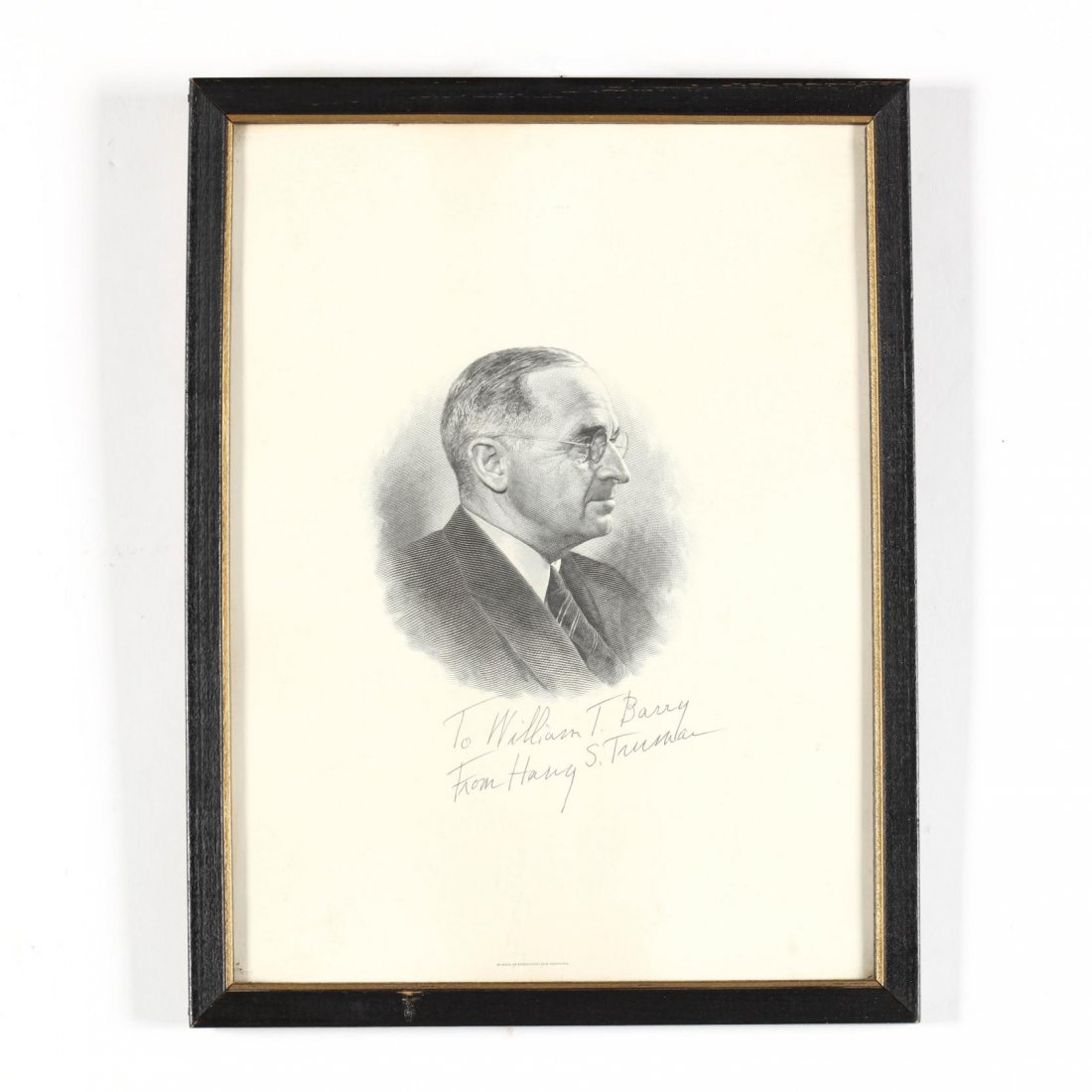 President Harry S. Truman Autograph (1 of 2)