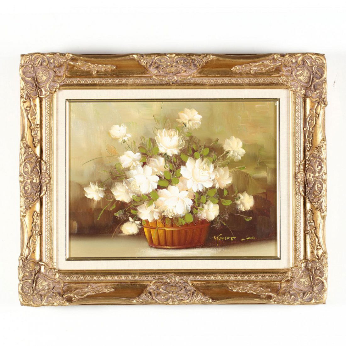 Robert Cox (20th Century), Still Life with Flowers (1 of 4)