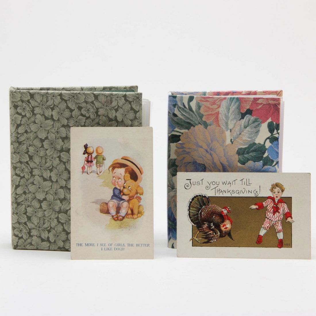 200 + Vintage Holiday Postcards (Two Albums) (1 of 3)