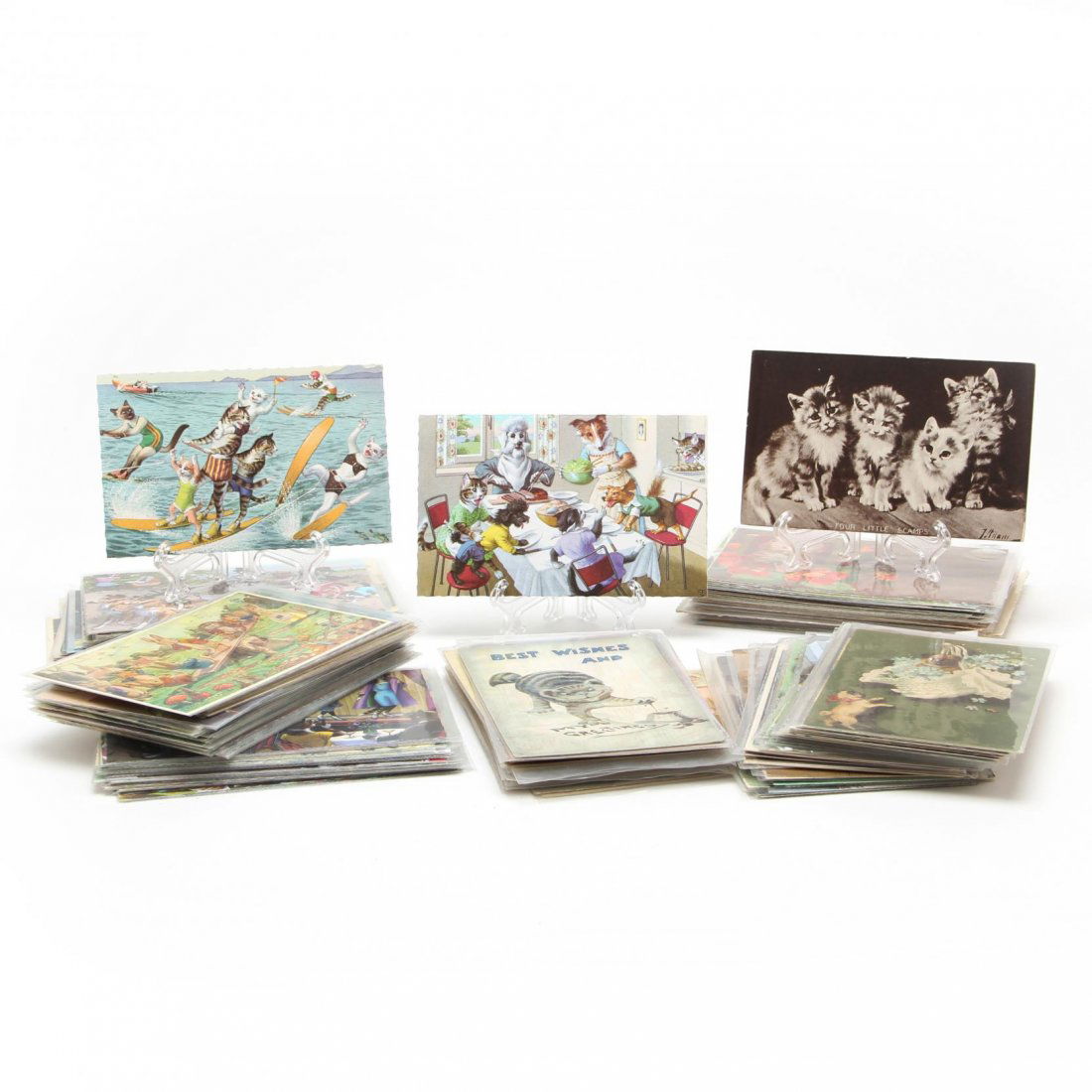 200 + Vintage Dog and Cat Postcards (1 of 4)