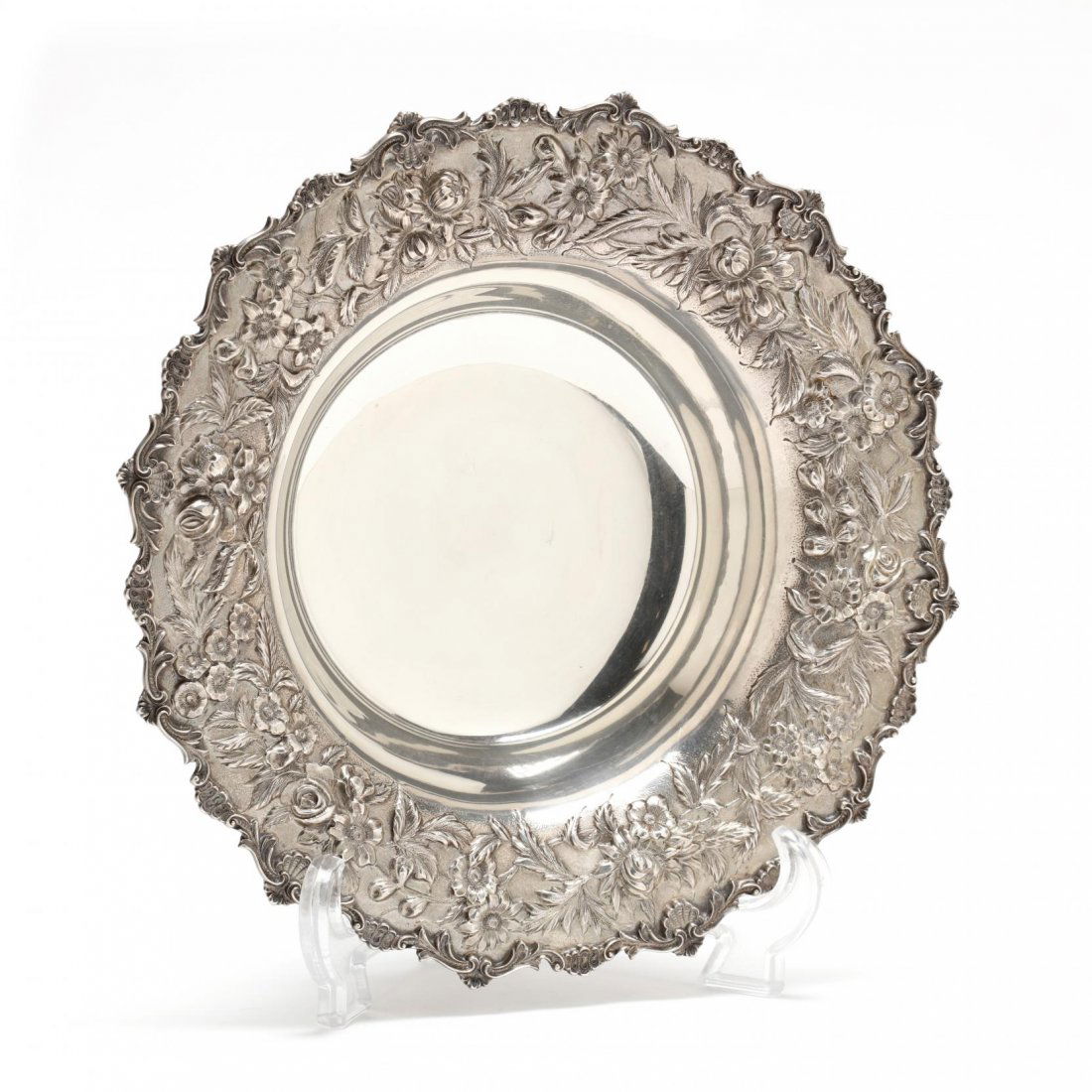 An S. Kirk & Son "Repousse" Sterling Silver Center Bowl (1 of 5)