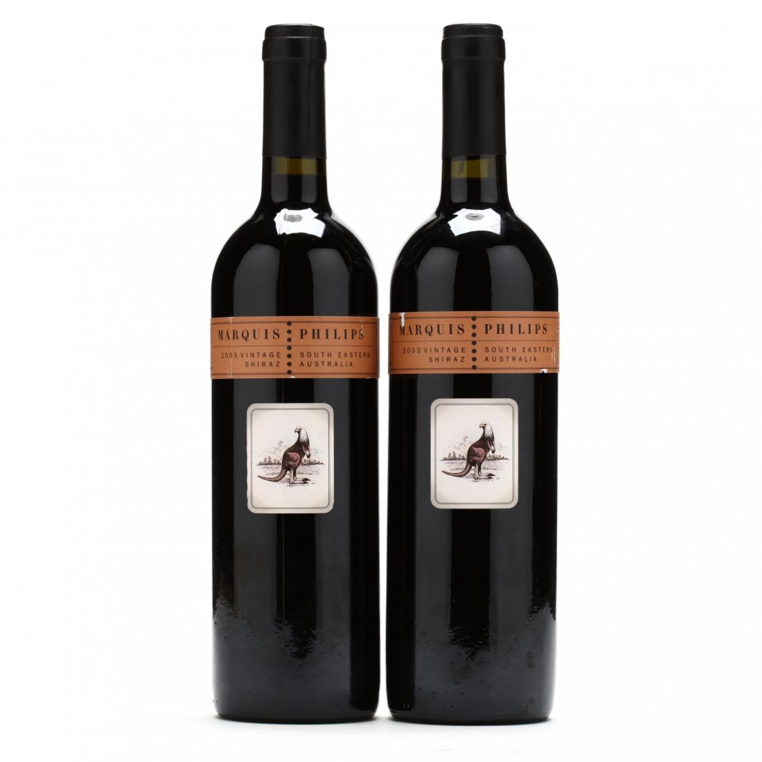 Marquis Philips - Vintage 2003: Vintage 2003, Marquis Philips, Shiraz, 2 into neck, 1lscl (2 750 ml)