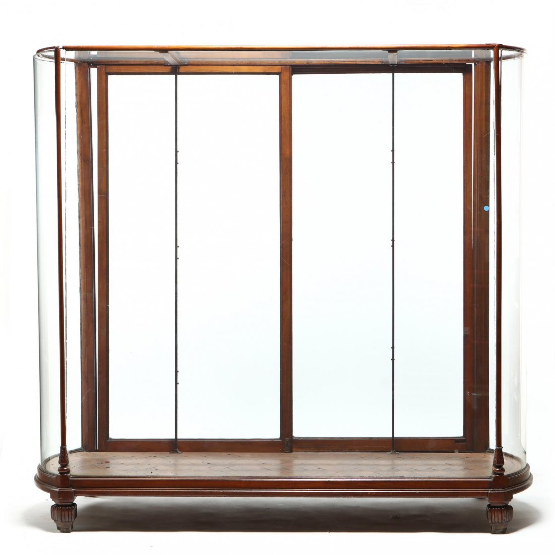 Antique Continental Large Floor Model Display Cabinet (1 of 9)