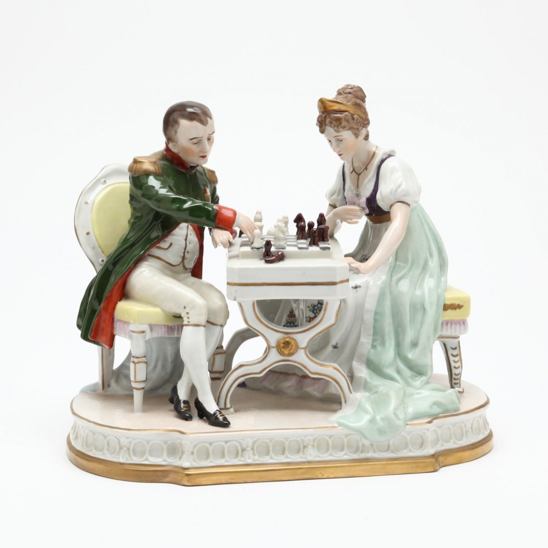 Scheibe Alsbach for Kister Porcelain Figural Group (1 of 6)