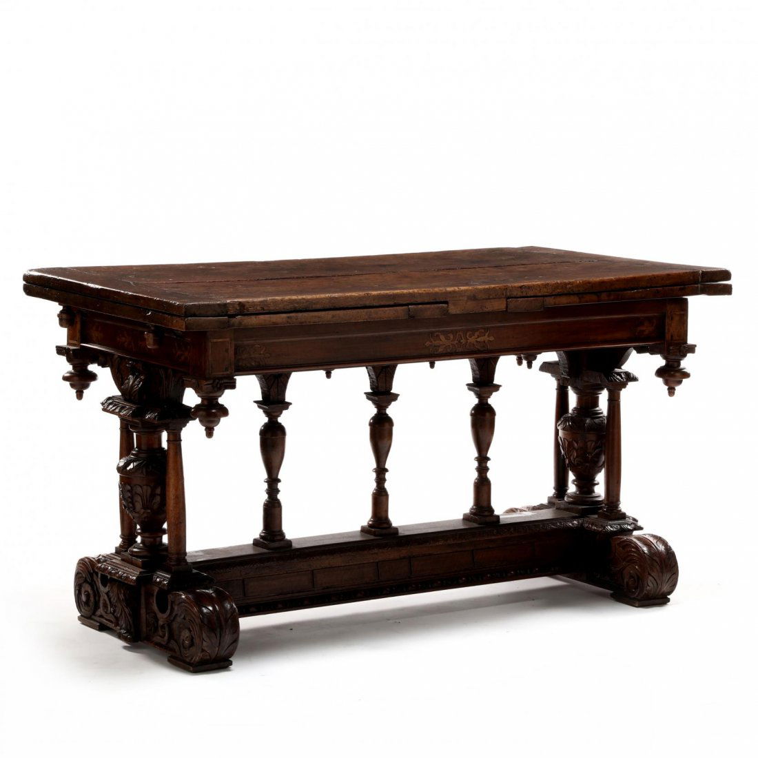 English Carved Refectory Table (1 of 6)