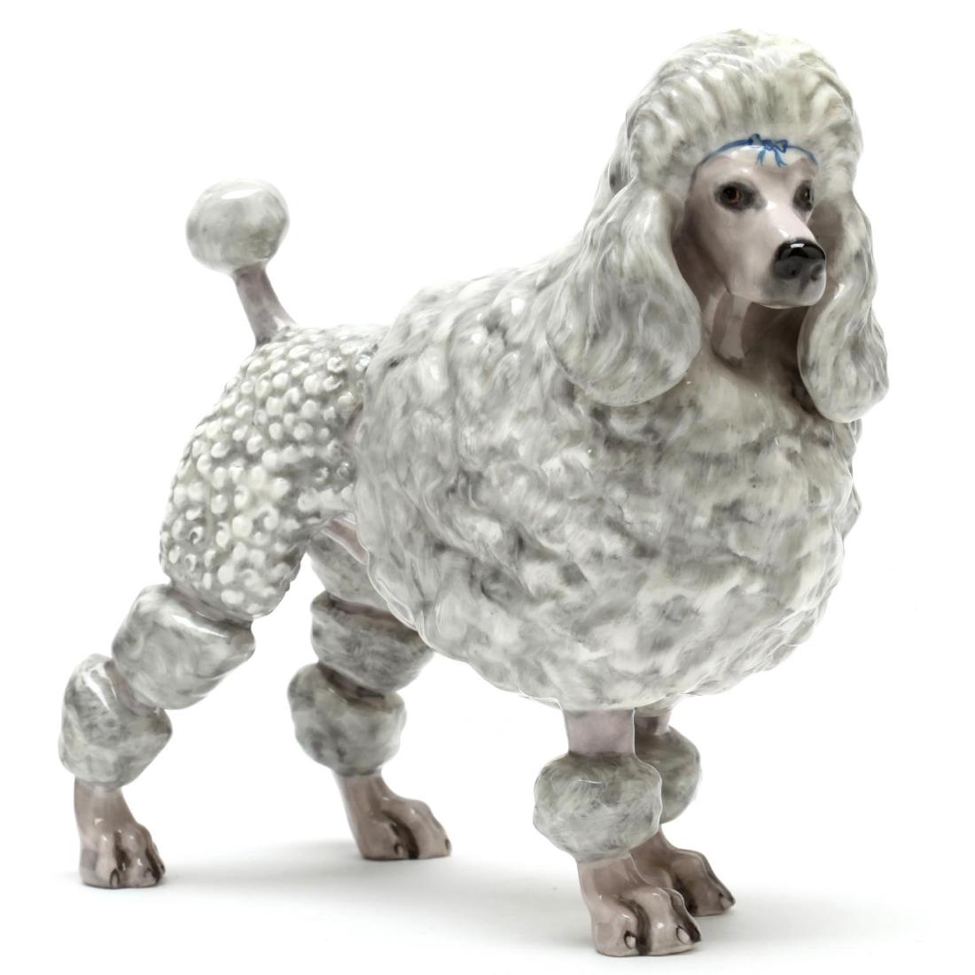 Vintage Boehm Porcelain Standard Poodle (1 of 5)