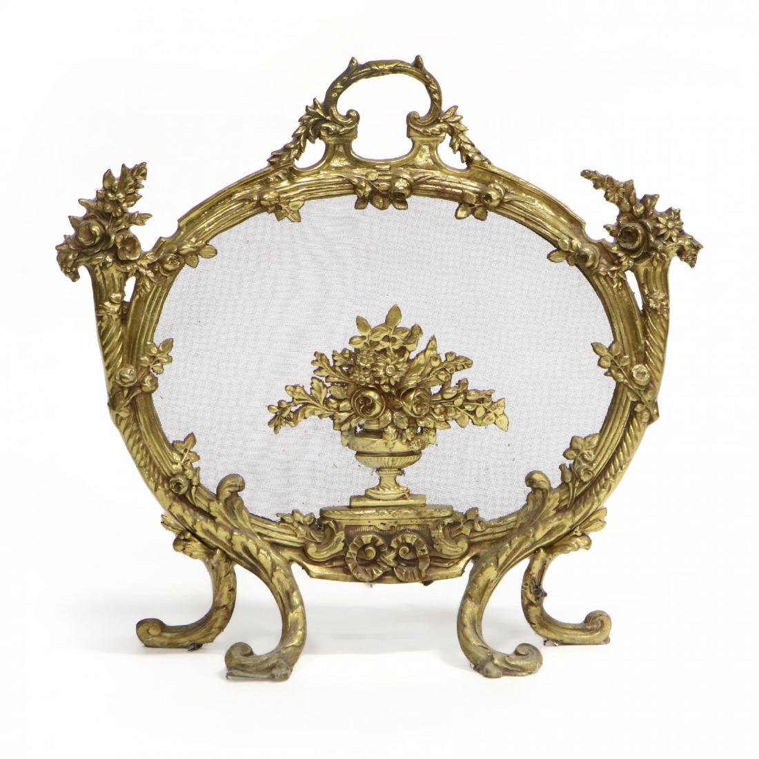 French Empire Style Fire Screen (1 of 3)