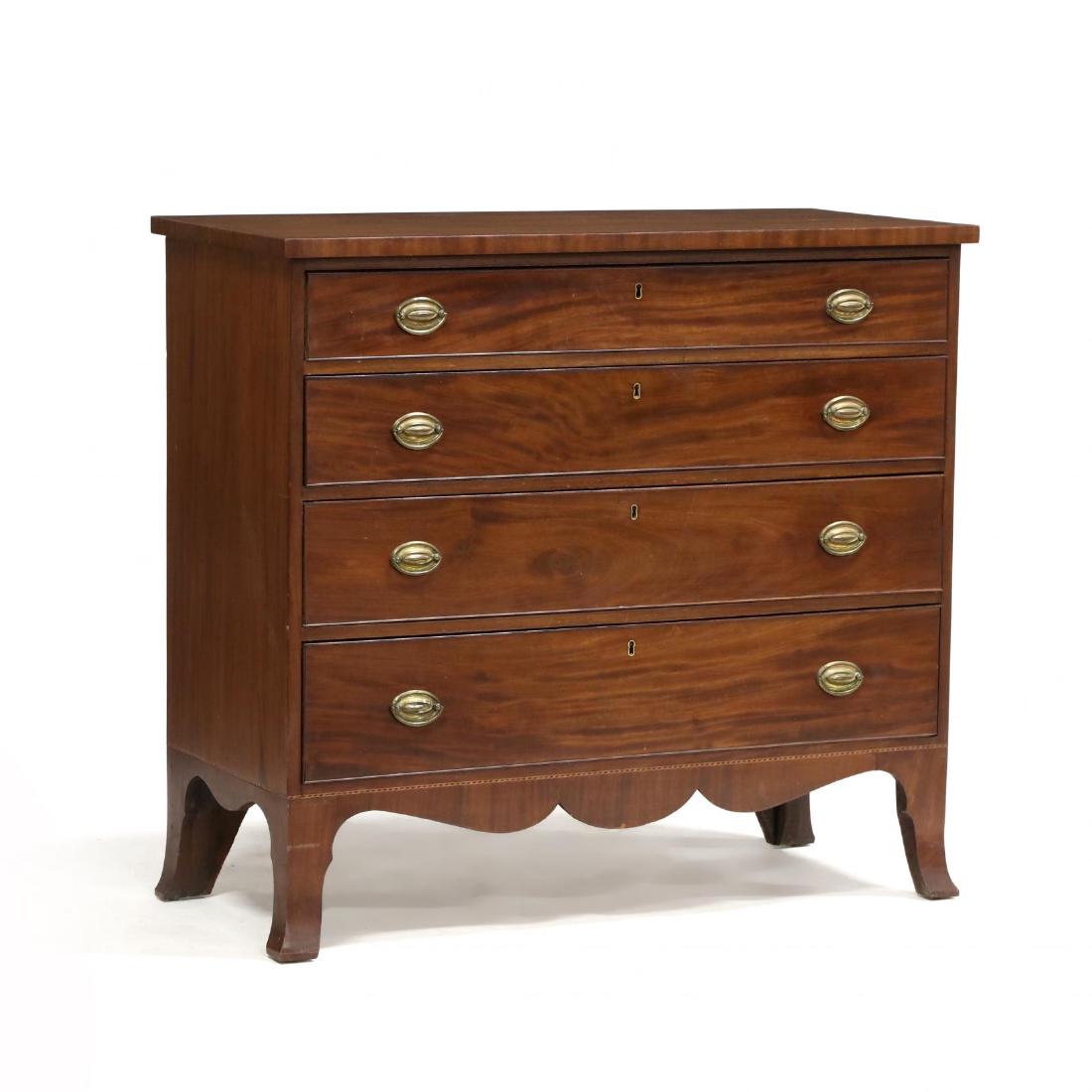 Mid Atlantic Federal Inaid Chest of Drawers