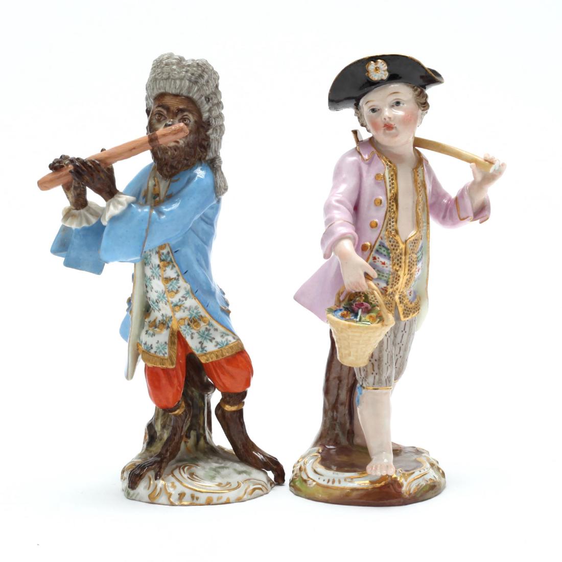 Two Meissen Figurines (1 of 3)