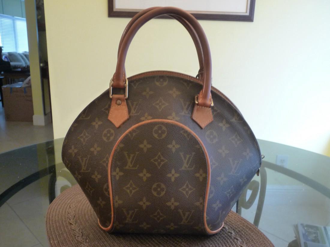 LOUIS VUITTON MONOGRAM ECLIPSE BOWLING  HANDBAG (1 of 8)