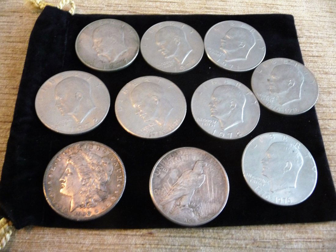 US SILVER DOLLARS-1890-1978 (1 of 2)