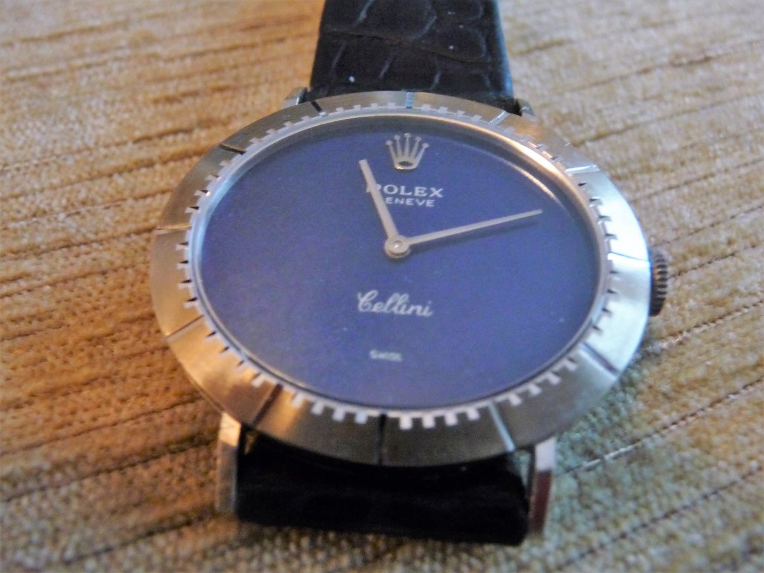 RARE ROLEX CELLINI 18K MANS WATCH W/ PAPERS (1 of 11)