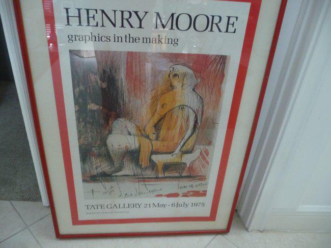 HENRY MOORE "GRAPHICS IN THE MAKING"POSTER (1 of 4)