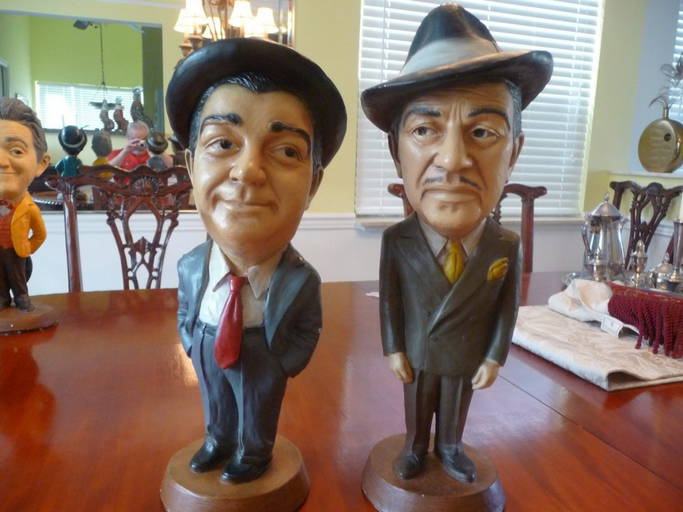 Comedy Legends “abbott & Costello” Figurines