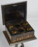English 19C Lacquered Chinoiserie Tea Caddy Stand - 4