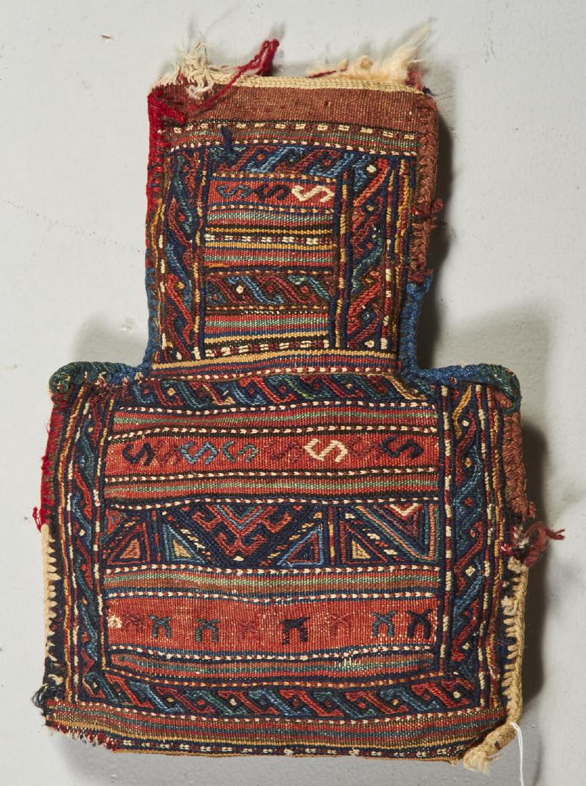 Antique 19C Northwest Persian Bag Oriental Rug (1 of 4)