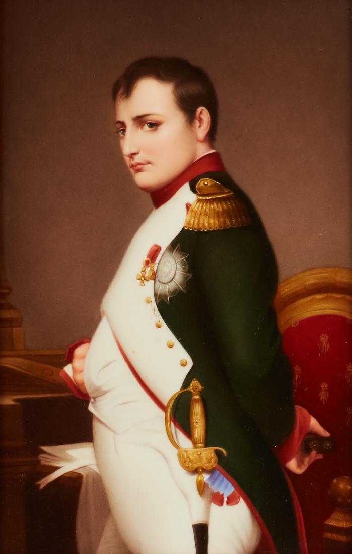 Fine 19C KPM Napoleon Bonaparte Porcelain Plaque (1 of 5)