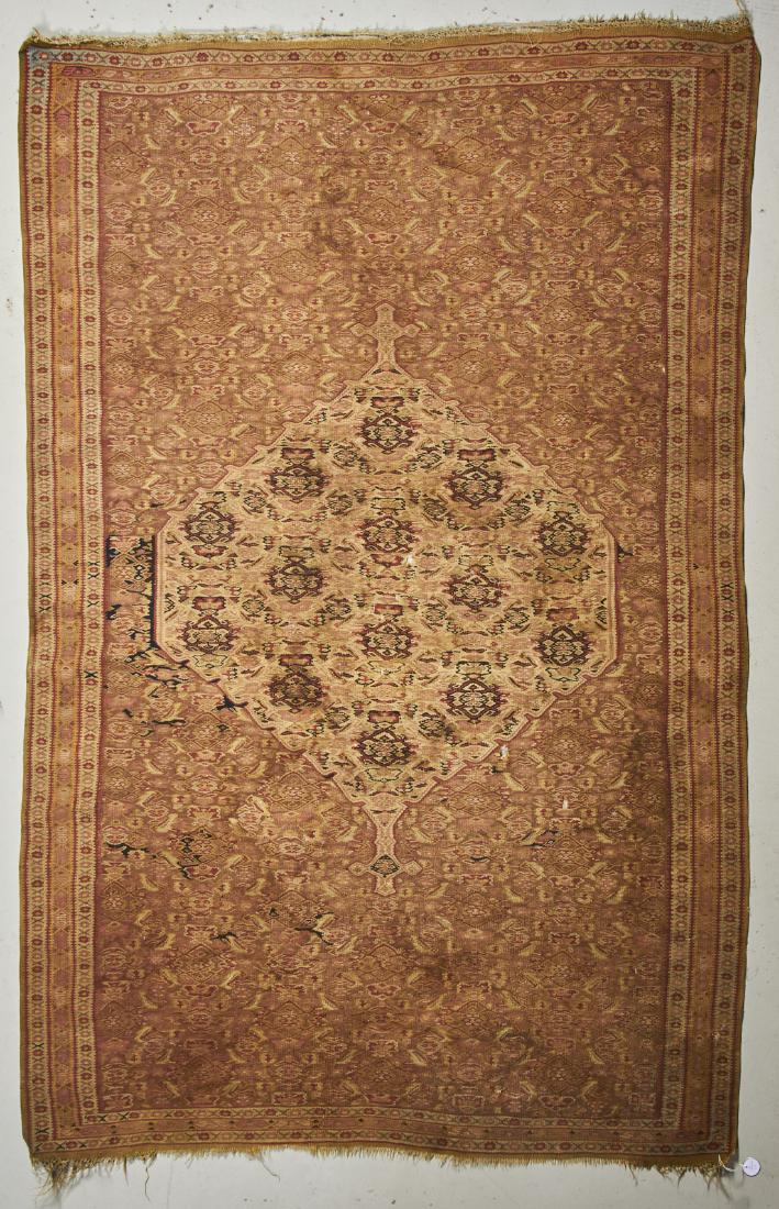 Old Antique Kilim Oriental Rug Central Medallion (1 of 11)