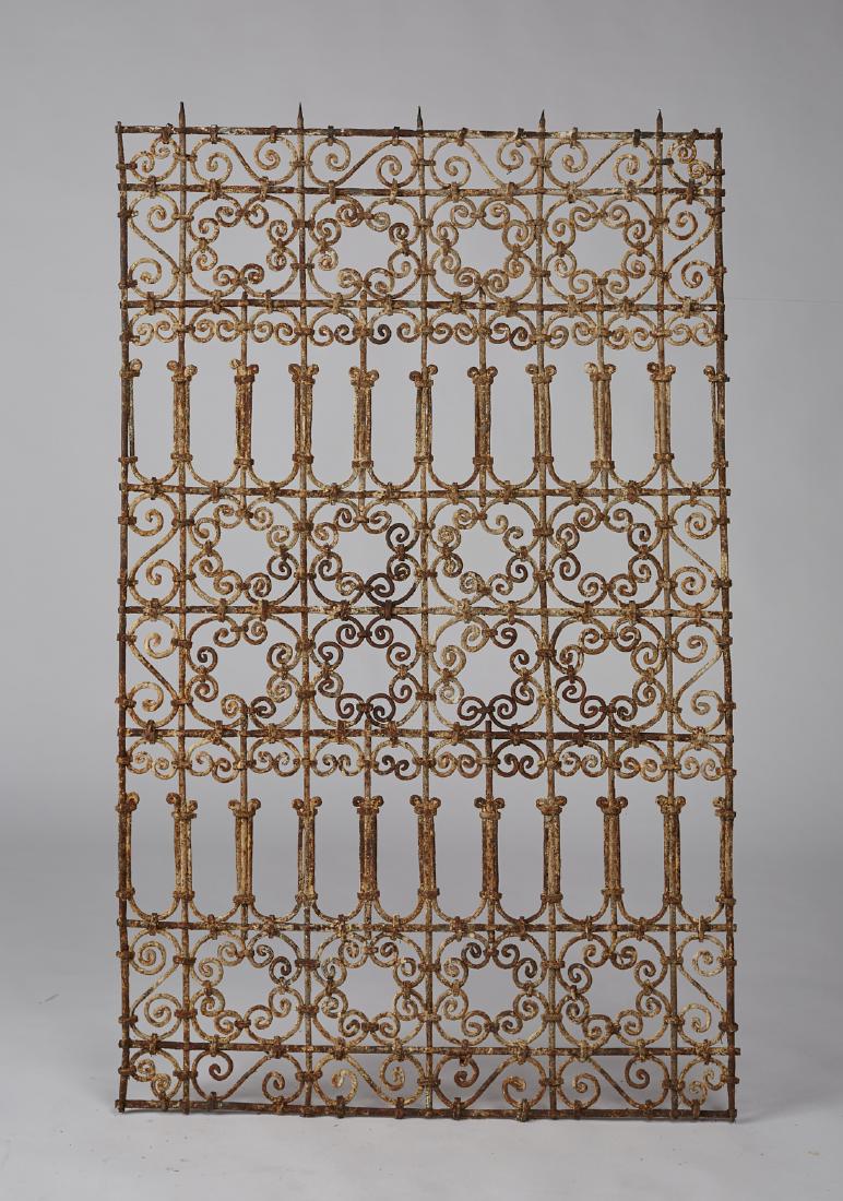French Iron Window Grate from Josephine Baker Estate (1 of 10)