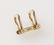 Pair of Hermes 18K Yellow Gold Stirrup Cufflinks - 7