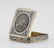 French Art Deco Sterling Guilloche Enamel Compact - 4