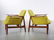 Pair of Finn Juhl Teak NV-53 Danish Lounge Chairs - 2
