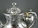 179: Fine Gorham Sterling Silver Repousse 3pcs. Tea Set - 2