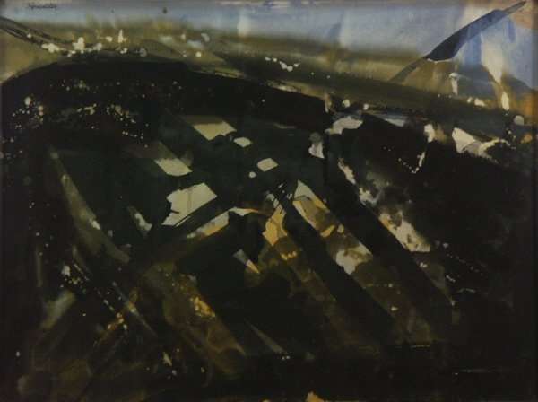 Matsumi Kanemitsu 1922-1992 Abstract Painting