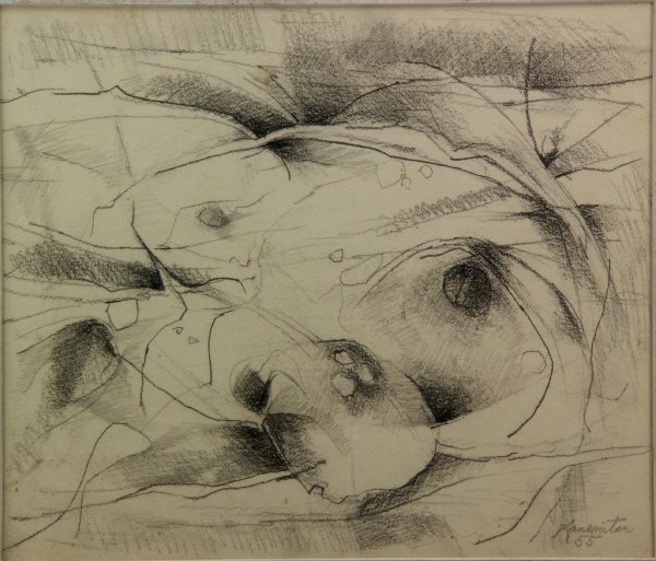 Matsumi Kanemitsu 1922-1992 Abstract Drawing