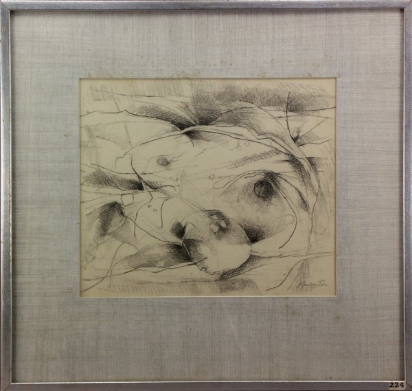 Matsumi Kanemitsu 1922-1992 Abstract Drawing - 2