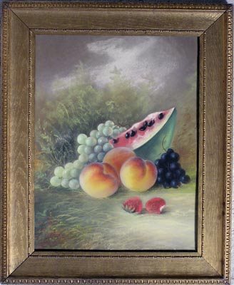 John S. Bower, Am. 19C. Pastel Still Life Painting - 2