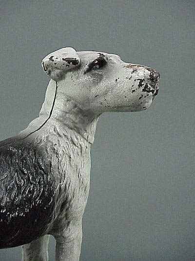 Vintage Cast Iron Fox Terrier Doorstop Door Stop - 3