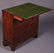 28: English 19C Burled Mahogany Miniature Chest - 3