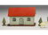486: Painted Wood Toy Noah's Ark Farm House w Animals - 2