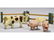 486: Painted Wood Toy Noah's Ark Farm House w Animals - 5