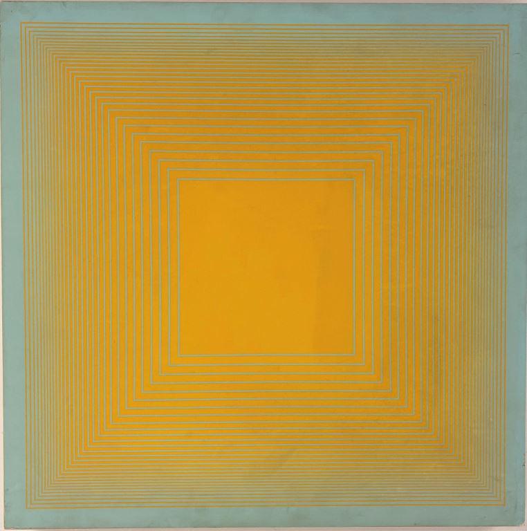 Richard Anuszkiewicz (American, 1930-2020) Yellow 1969 Color Screenprint (1 of 3)
