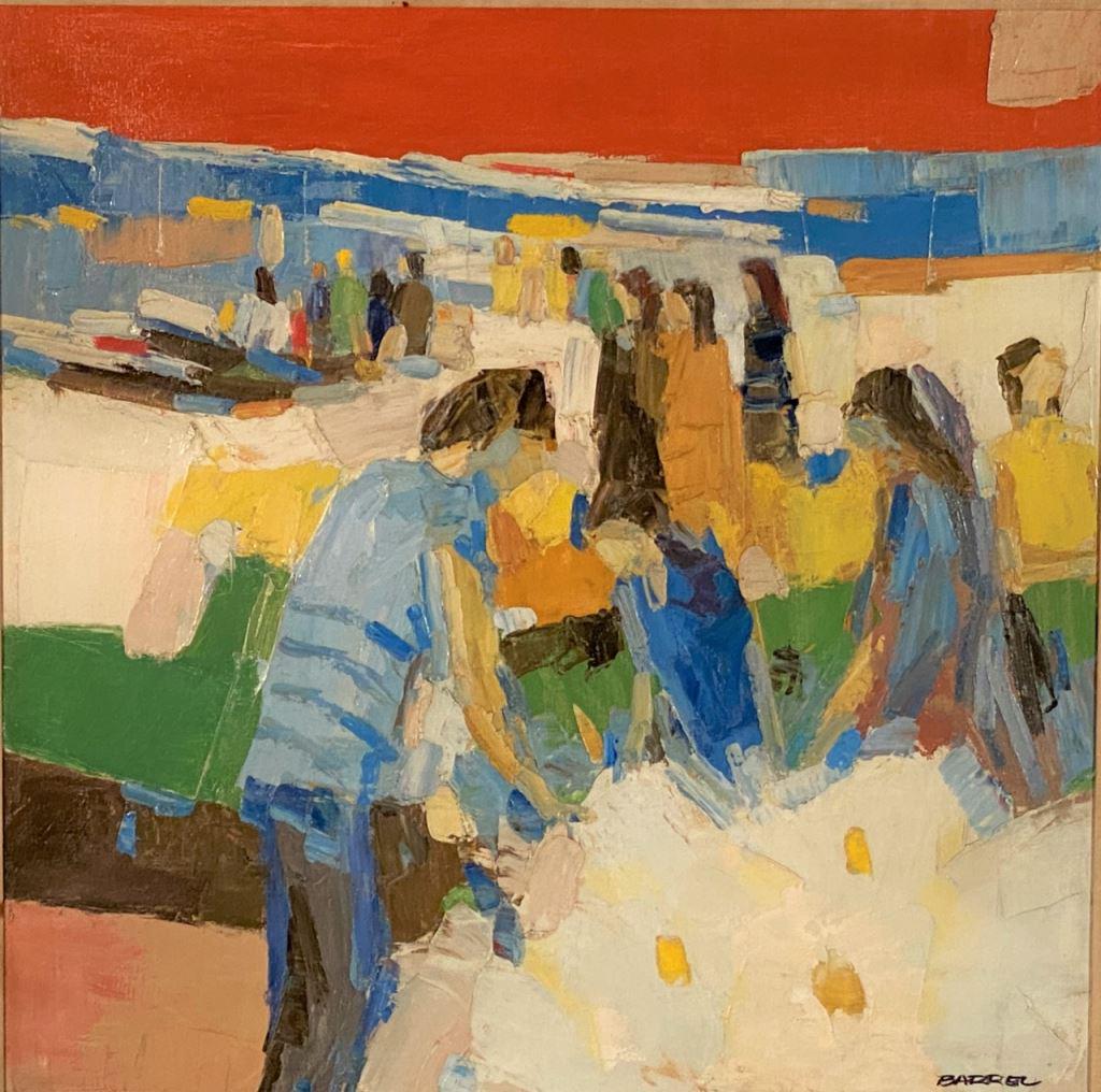 George Barrel - Italo Botti (Italian - American, 1923-2003) Oil Painting (1 of 6)