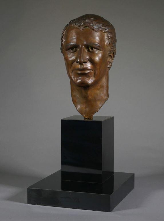 Iona Costello (1964-) Bronze Bust of Paul Newman (1 of 6)