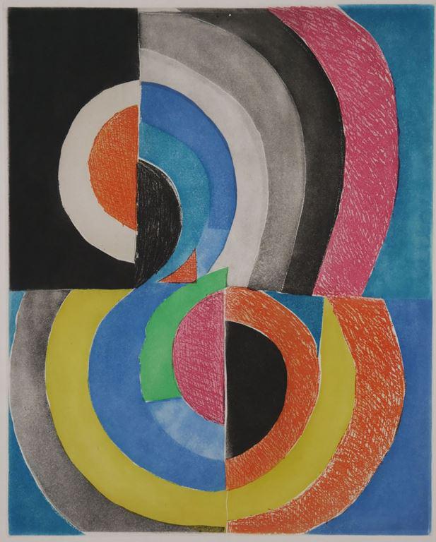 Sonia Delaunay (French, 1885-1979) Lithograph Print (1 of 6)