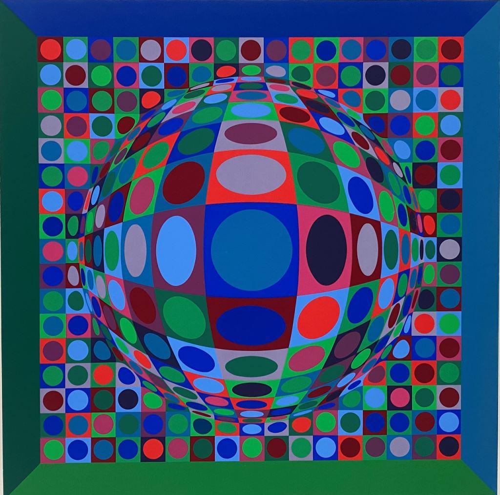 Victor Vasarely (1906-1997) Screenprint 1970 (1 of 4)
