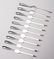 Set of 10 Mappin & Webb Sterling Silver Lobster Picks