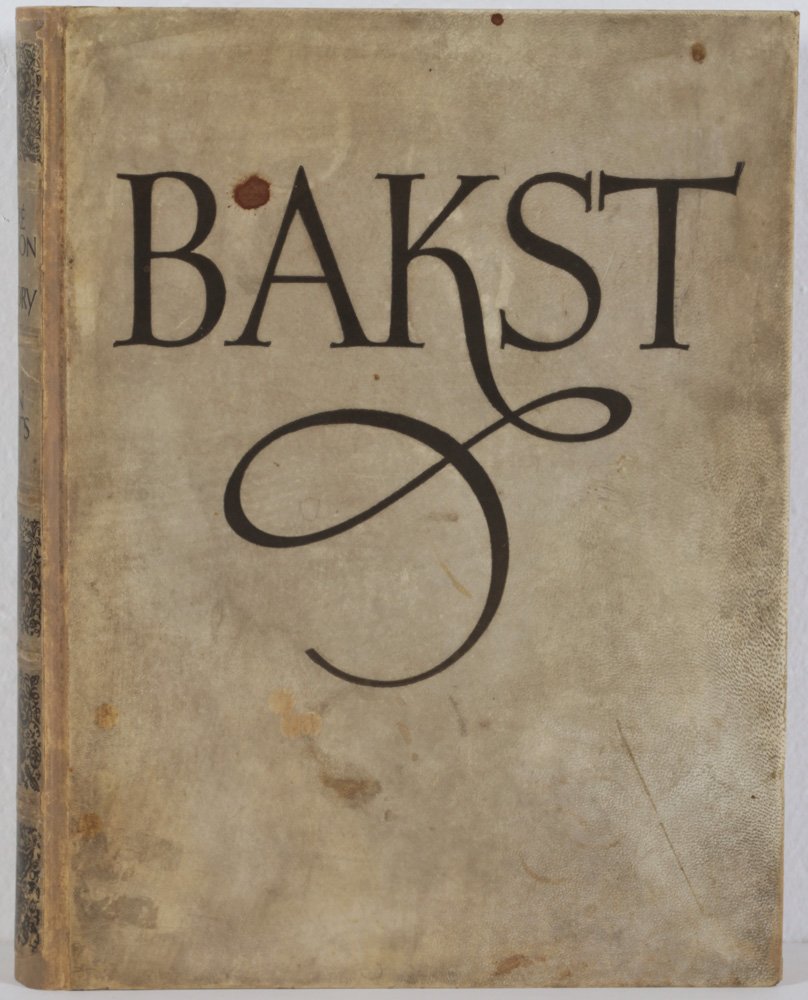 Bakst, Leon (Russian 1866-1924) Costume Folio 1922 Book (1 of 10)
