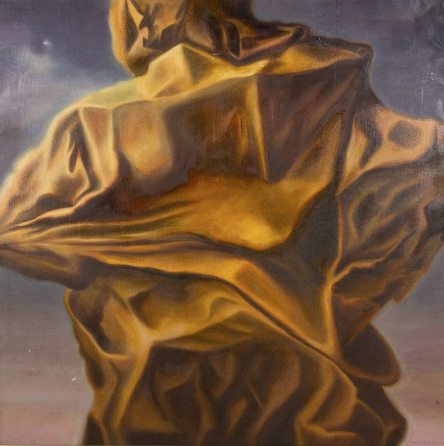 Billings, Henry (American 1901-1985) Oil Painting 50x50 (1 of 10)