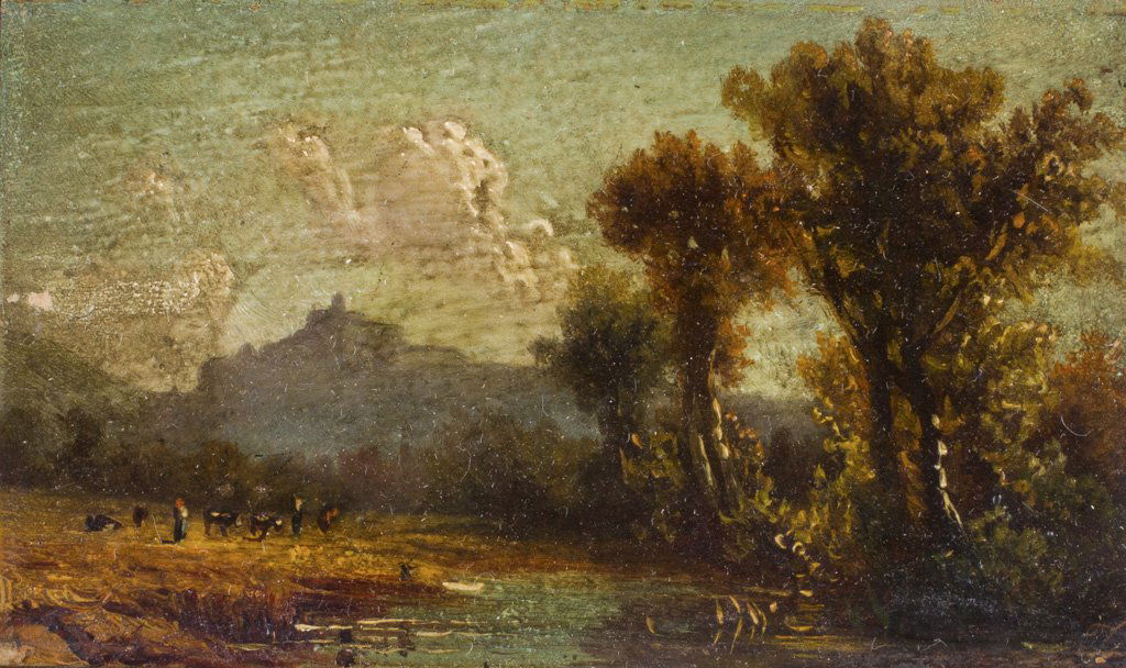 Blakelock, Ralph Albert (Amer., 1847-1919) Oil Painting (1 of 4)