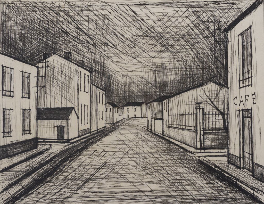 Buffet, Bernard (American 1928-1999) Drypoint Print 107 (1 of 6)