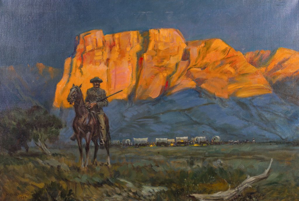 Dixon, Maynard (18751946) manner of Western Painting