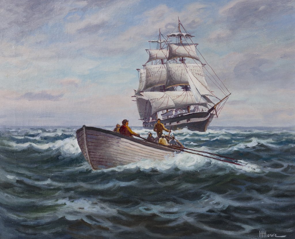 Howe, Henry (American, 1886-1966) o/c Oil Painting (1 of 8)