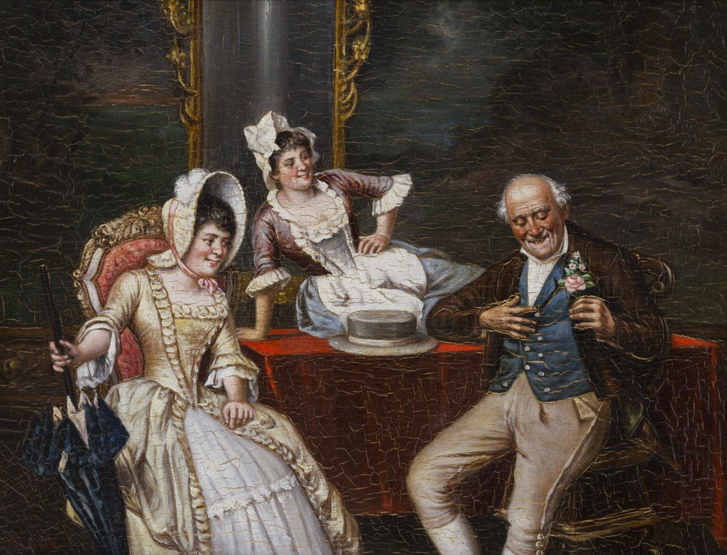 Laux, August (American, 1847-1921) Oil Painting (1 of 10)